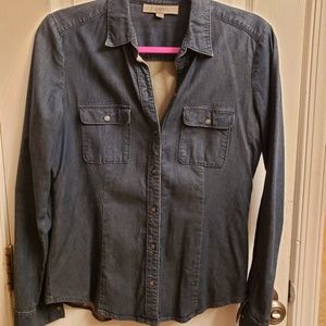 Dark denim shirt